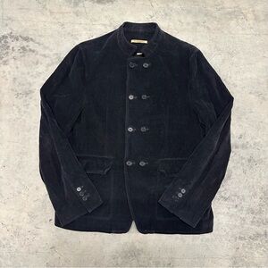 JOHN VARVATOS Double Breasted Black Coat 42